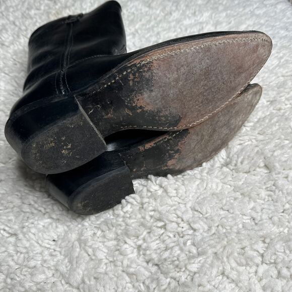 Double H Boot Company Western Black Traditional Cowboy Boots Classic Festival main image 8
